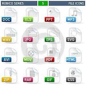 File Icons - Robico Series