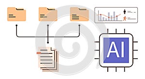 File Management and Data Analytics Integration with Artificial Intelligence