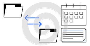 File Management and Synchronization for Organized Scheduling and Documentation