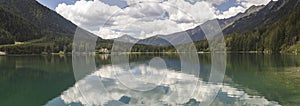 Lago di Anterselva in the Dolomites photo
