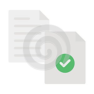 File, notes Vector icon which can easily modify