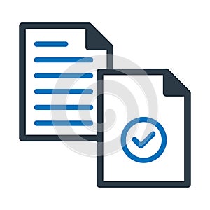 File, notes Vector icon which can easily modify