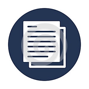 File, notes Vector icon which can easily modify