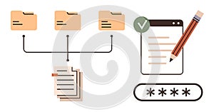 File Organization and Secure Document Signature Process