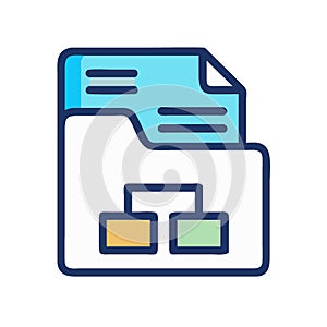 File organizing icon