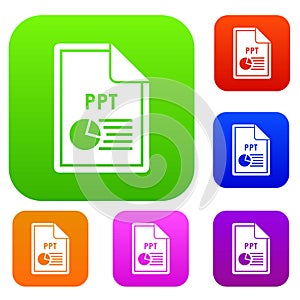 File PPT set collection