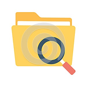 File scanning Color Vector Icon which can easily modify or edit