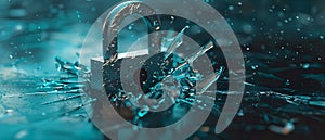 Security hacking, security breach, data loss, cyber threat