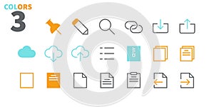 File UI Pixel Perfect Well-crafted Vector Thin Line Icons 48x48 Ready for 24x24 Grid for Web Graphics and Apps with