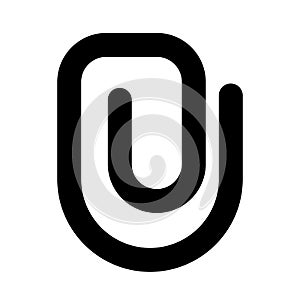 File upload button black glyph icon