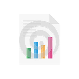 File vector color flat icon