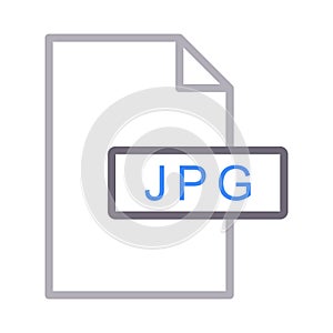 File  vector color line icon