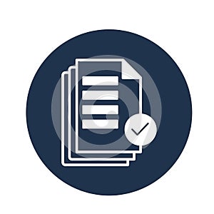 Files accepted Vector icon which can easily modify or edit .