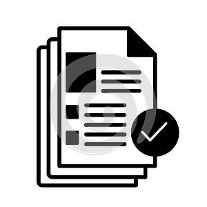 Files accepted Vector icon which can easily modify or edit .