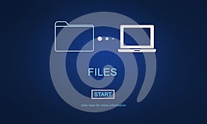 Files Data Information Message Network Share Concept