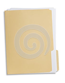 File Folder with Documents photo