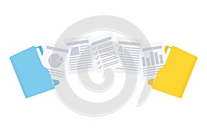 Files transfer. Copy files, data exchange, backup.