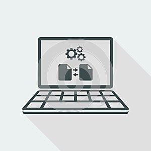 Files transfer settings icon