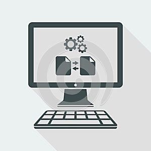 Files transfer settings icon