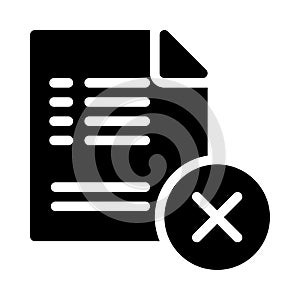 Files glyph flat vector icon
