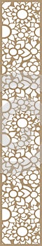 Decorative pattern wall screens panel for doors vector cdr c6 photo