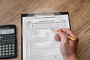 filing tax form 1120