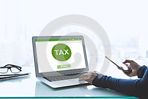 Filing taxes online