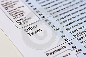 Filing Taxes and Tax Forms