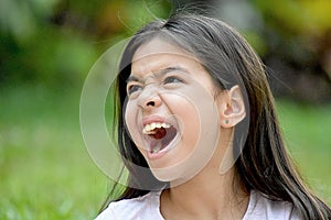 Filipina Female And Anger