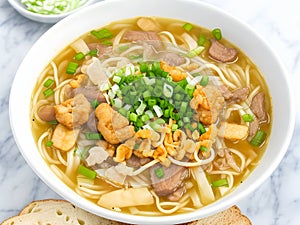 Filipino Batchoy Noodle Soup