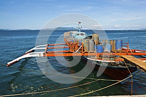 Filipino working boat