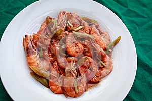 Filippino shrimp dish