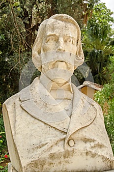 Filippo Parlatore bust, Palermo photo