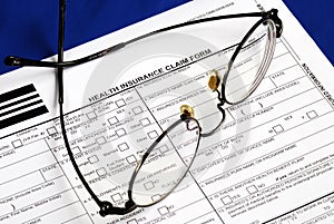 Fill the health insurance claim form