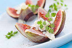 Filled figs photo