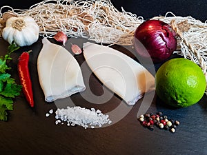 Filled octopus tubes