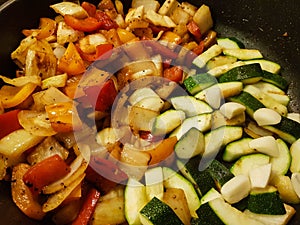 Filled octopus tubes