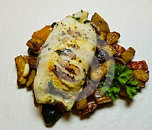 Filled octopus tubes