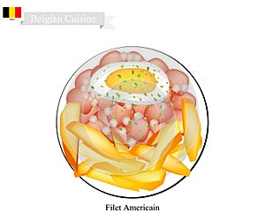 Fillet Americain, A Popular Dish in Belgium