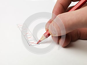 Filling the check boxes