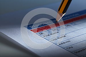 Filling Document Form