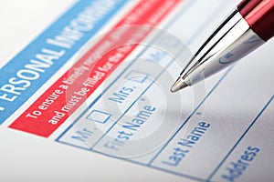 Filling Document Form