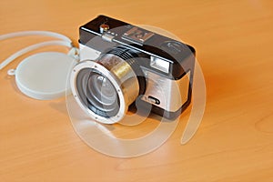 Film camera for lomography