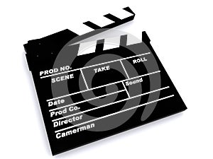 A film clapper board