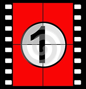 Film countdown photo