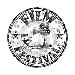 Film festival rubber stamp photo