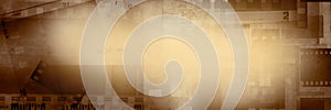 Film frames background