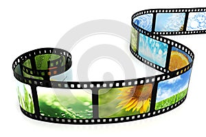 Film with images