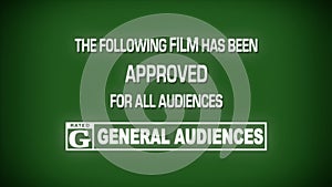 Film leader reel approved G