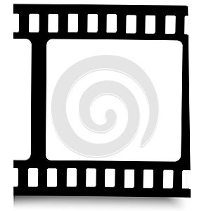 Film, movie, photo, filmstrip set of film frame, illustration